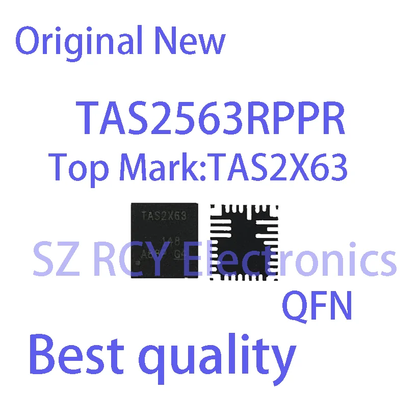 

(2 PCS)NEW TAS2563RPPR TAS2563 TAS2X63 QFN Chipset