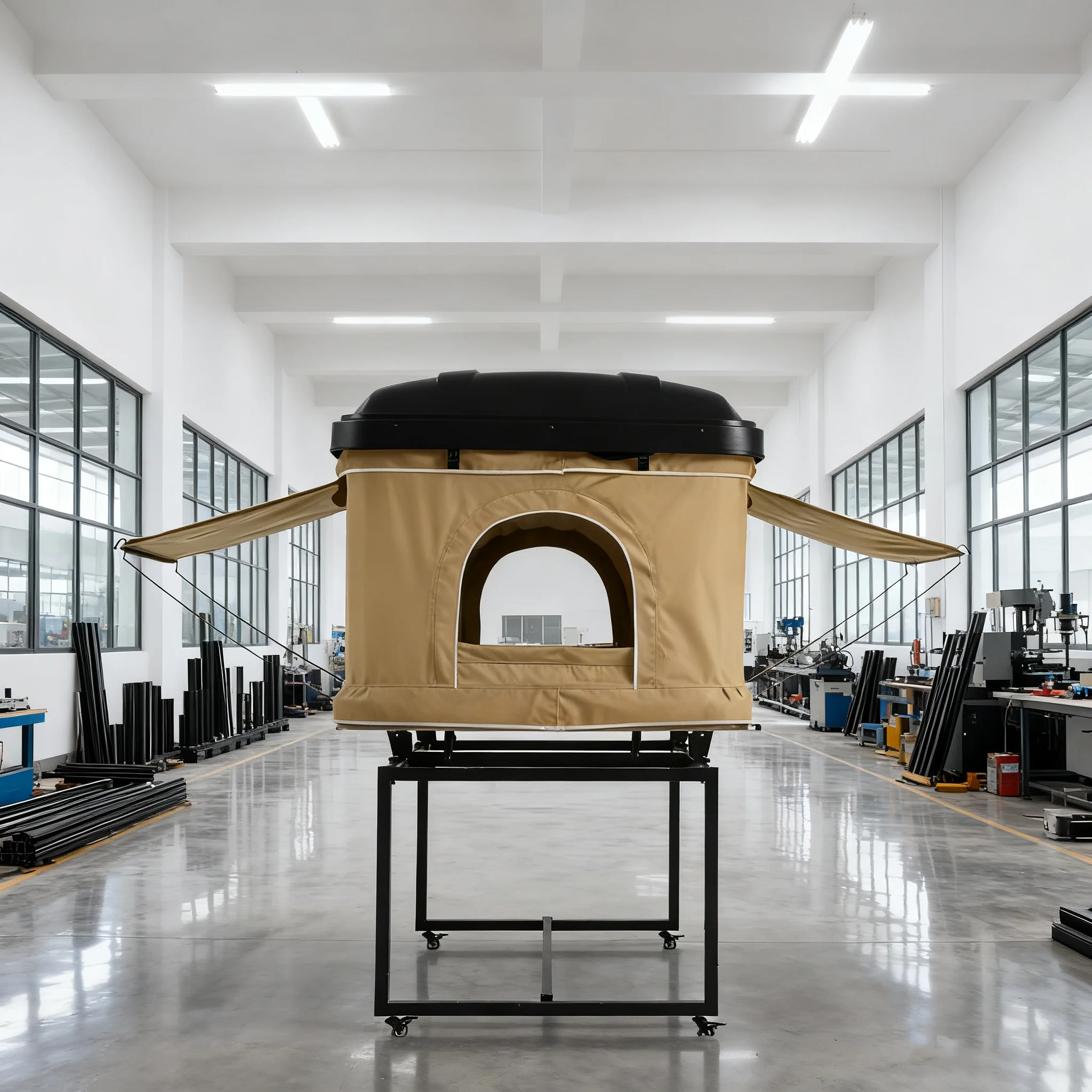 

Автомобиль Diy Съемная сетчатая конструкция Устойчивая к атмосферным воздействиям палатка на крыше из АБС-пластика на лето