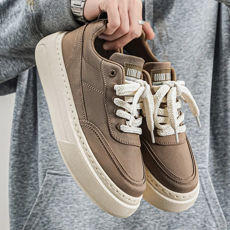 

Fashion Comfort Anti Slip Running Shoes 2026 Spring Hot Sale Men's Sports Sneakers Good Quality Flats Retro Male Basketball Shoe