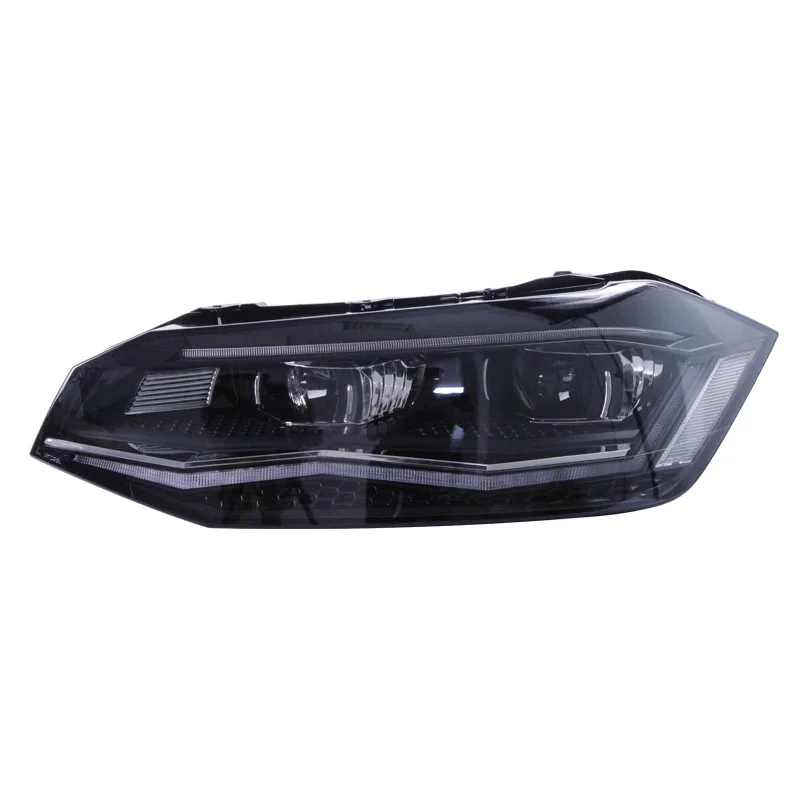 Suitable For VW Polo Plus 2019-up Headlight Assembly Modified LED Daytime Running Lights Running Water Turn Signal Headlights