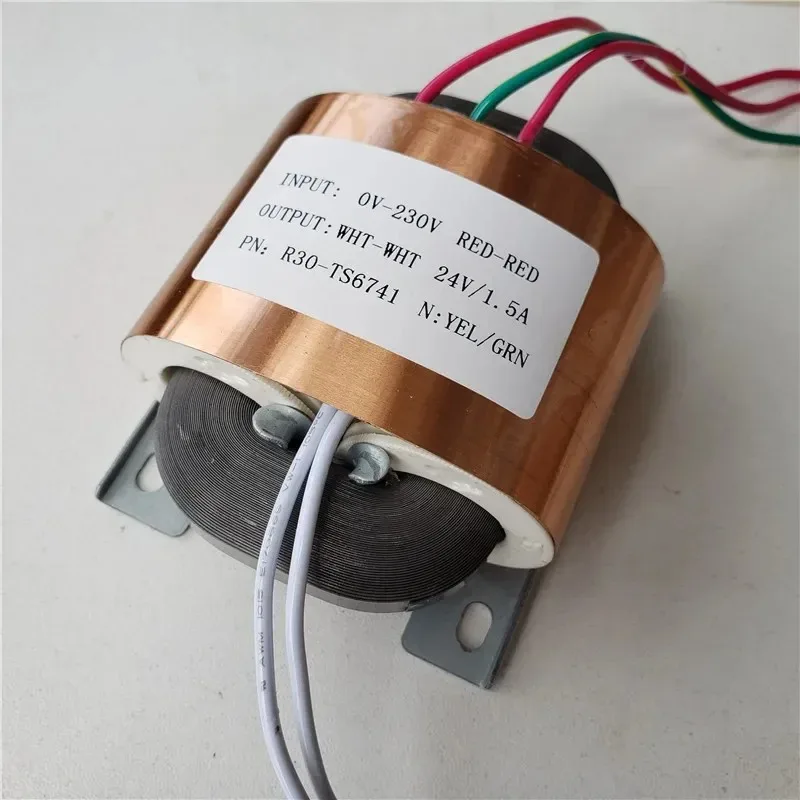 

R Core Transformer 30W R30 R Type Transformers 220V To 24V 1.5A Copper Custom Shield Pre-Decoder DAC Audio Power Amplifier