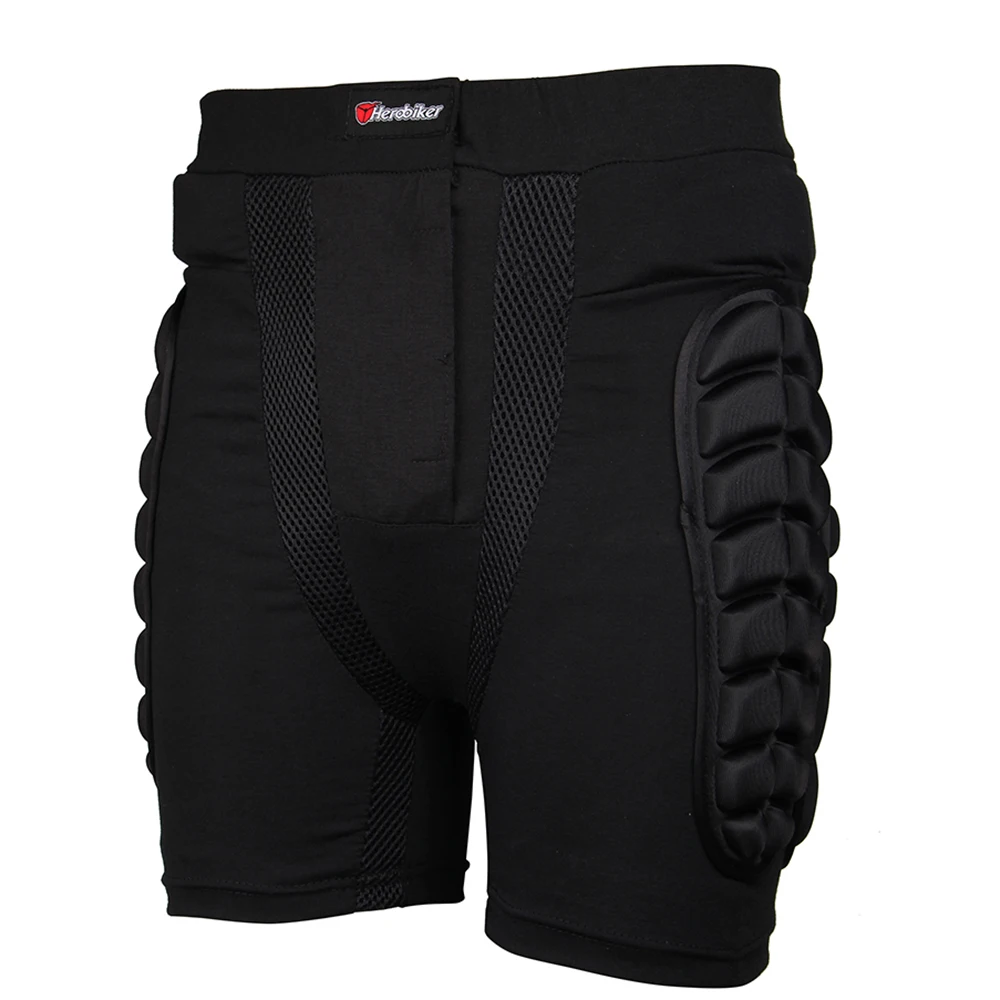 Motorcycle Pants Anti-fall Motorbike Riding Shorts Shock-absorbing Outdoor Sport Protective Gears Thigh Hip Protection Pants