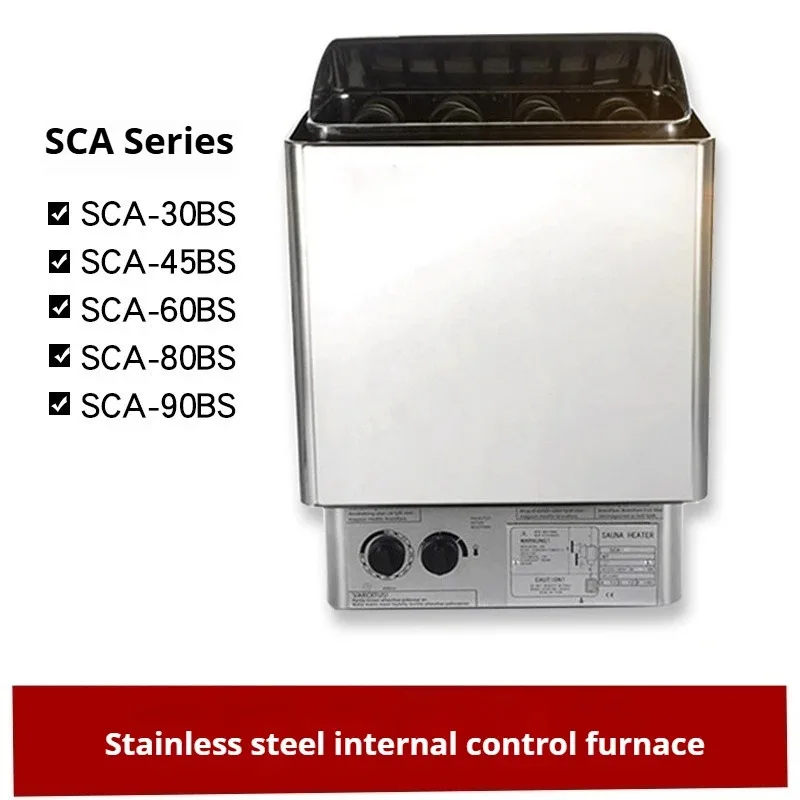 1PC 220/380V 3/4.5/6/9KW Sauna Heater Sauna Steam Generator Machine Home Use Heating Furnace Room Dry Steaming Equipment