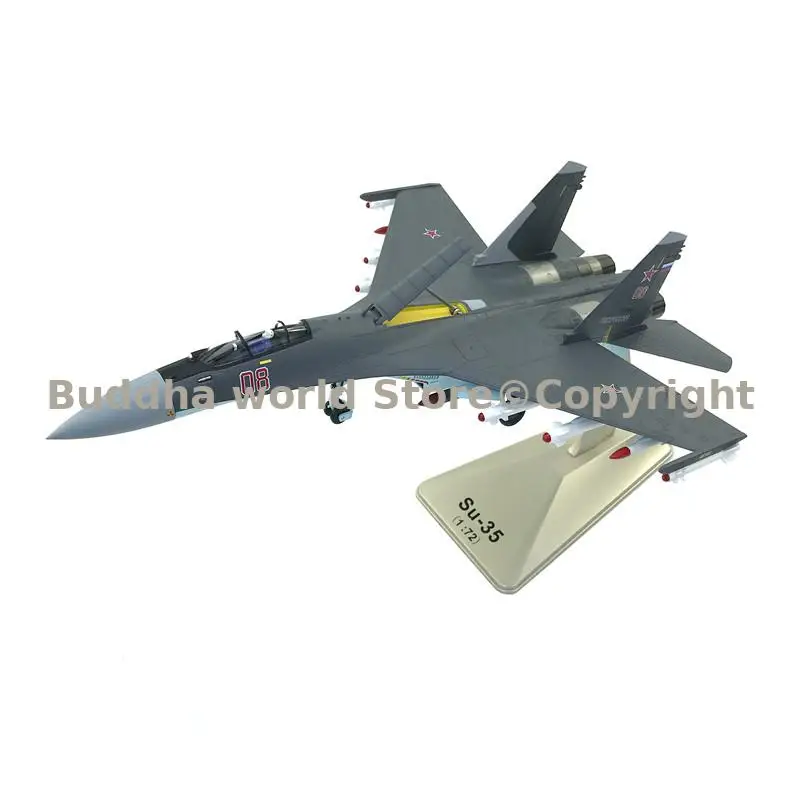 

Russia Su 35 aircraft model simulation alloy military aviation model SU35 fighter model collectible gift Decorative ornament