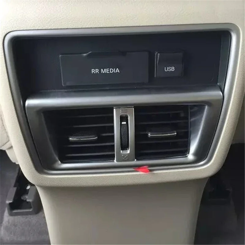 

WELKINRY For Nissan Murano Z52 3rd Generation 2015-2024 Front Car Console Tail Rear Seat A/C Air Conditioning Vent Outlet Trim