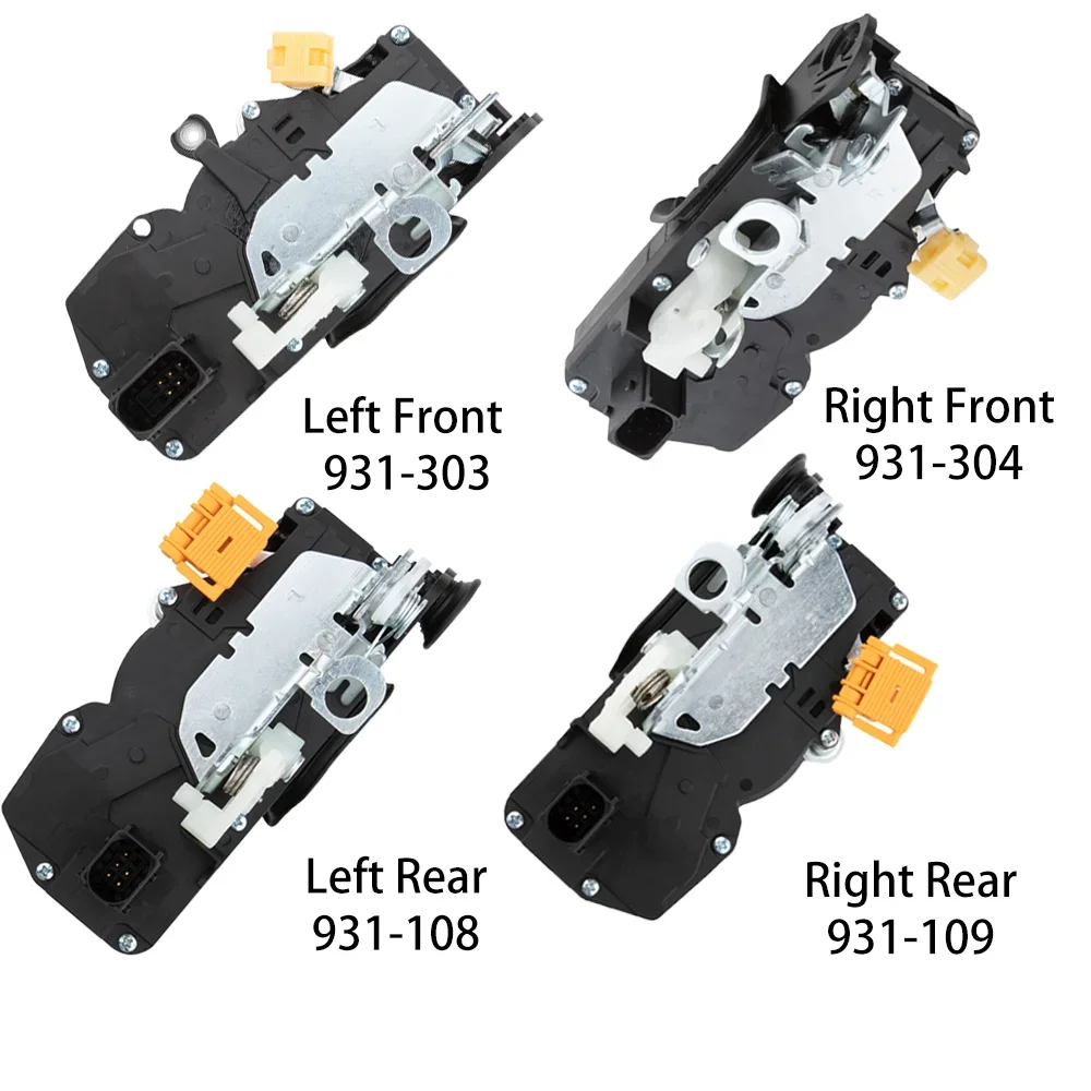 Front & Rear Door Lock Actuators 931-304 931-303 931-108 931-109  For GMC CHEVROLET CADILLAC 2007-2009 Car Accessories