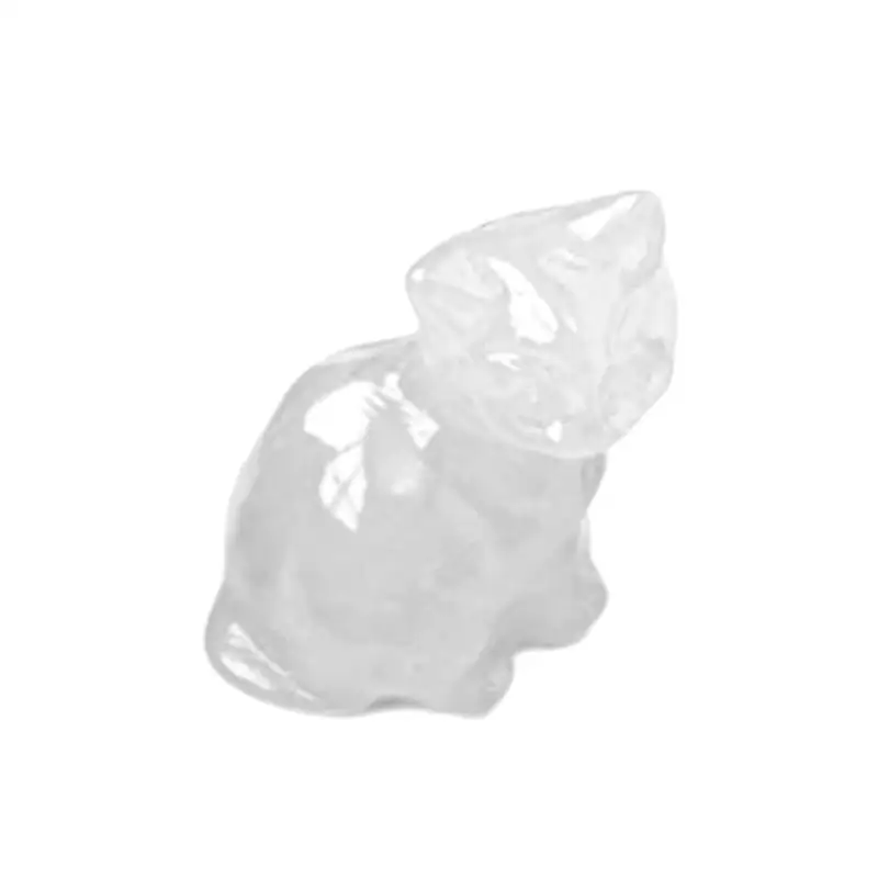 G6KF Piedras preciosas naturales Decoración gatos suerte para mejorar los ambientes sala estar