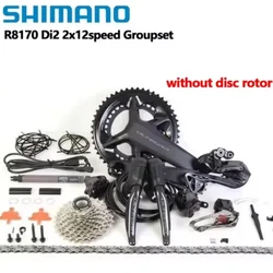 Shimano R8170 Di2 2x12s Groupset ULTEGRA R8100 Crankset 11-30T 11-34T Cassette FD RD R8150 Derailleur For Road Bike Groupset