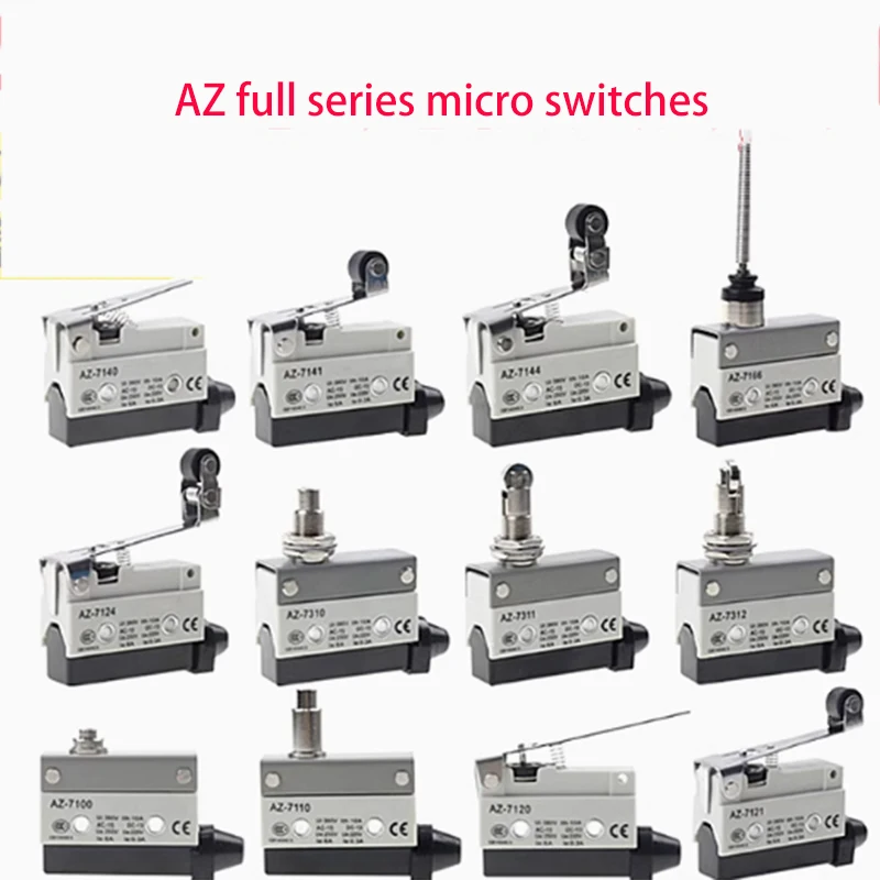 10A 250V IP65 AZ Waterproof Micros witch Travel Limit Switch Small TZ AZ-7311 AZ-7312 AZ-7310 AZ-7121 AZ-7141 AZ-7144 AZ-7100