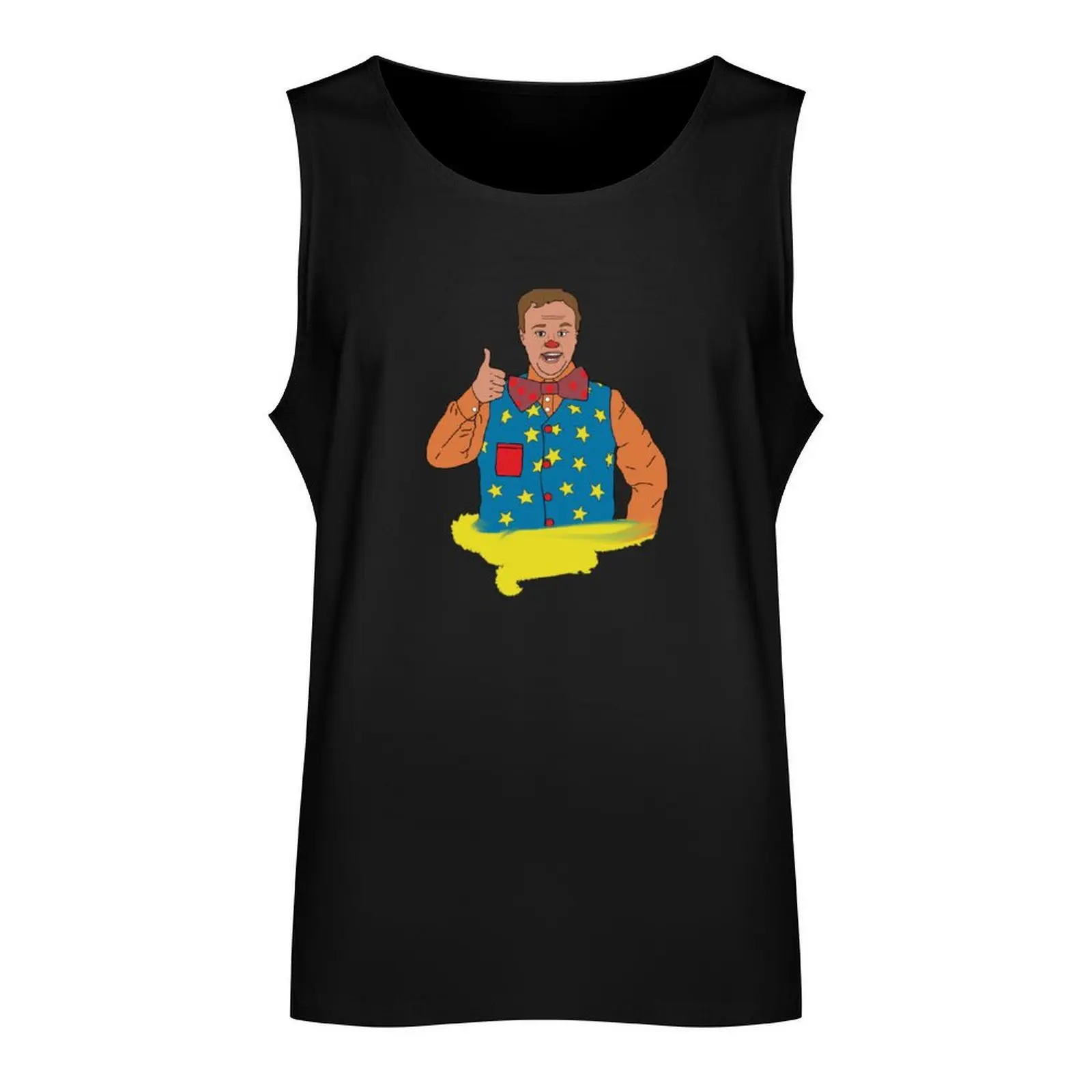 Mr Tumble Justin Fletcher Something Special Cut Out Tank Top Sleeveless men Vest for boy anime t-shirts