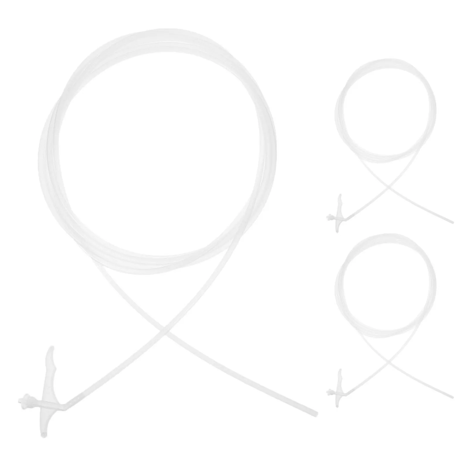 3pcs Extended Tube Clear Plastic Tubing For Diy Application Replacement Spray Foam Hose Epoxy Applicator Tool Spray Foam Nozzle