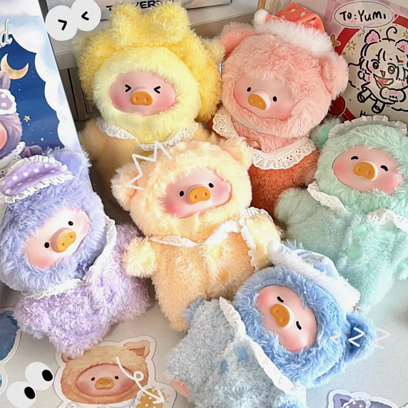 

Консервированная свинья Лулу, все представляет собой в мечте, серия, плюшевые слепые коробки, украшения, популярные виниловые куклы, подарки, кулон, подарки