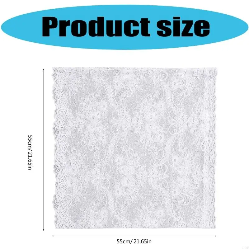 Y3ne Woman Mantilla Lace Shawl Wedding Churv