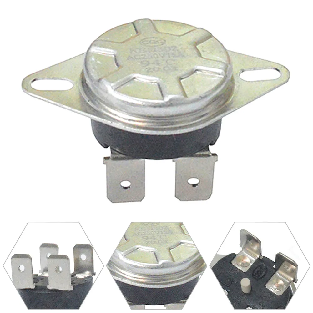 KSD302 Thermal Control Switch AC 250V/15A Contact Sensor Double Metal Chip Thermal Thermostat Thermostat Switch High Quality