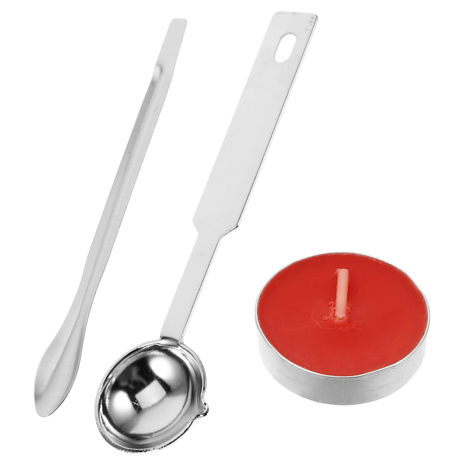 

1 set 1 Set Lipstick Repair Spatula Eyeshadow Powder Wax Seal Mini Depotting Tool Alloy Pressing Kit Portable