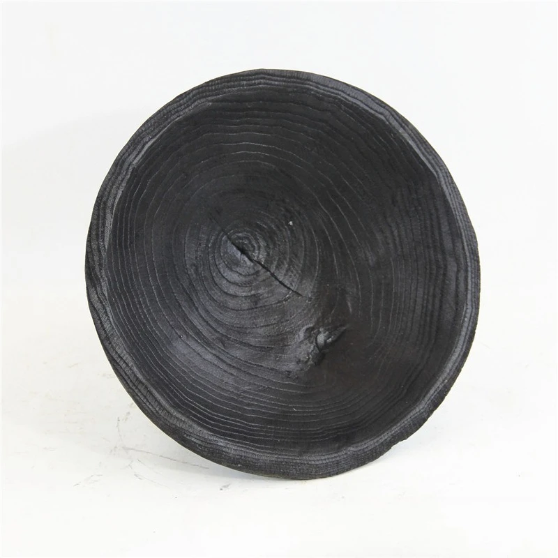 

Производители продают ручной работы, креативные новые китайские карбонизированные каштановые поддоны, фруктовая тарелка, украшения для дома, виллы, художественные украшения