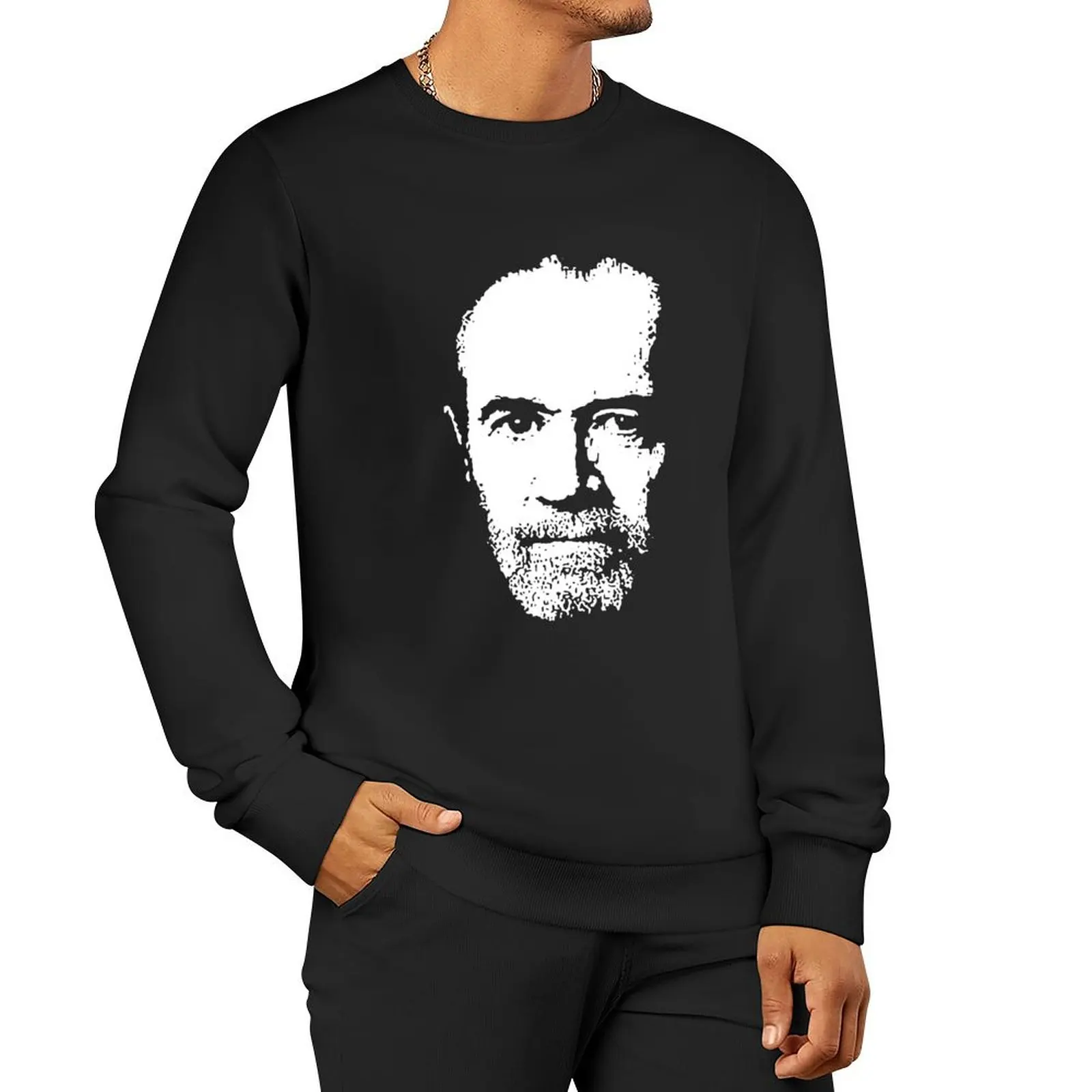 George Carlin Comedian Comedy Legend Pullover Hoodie men wear winter clothes hooded sweatshirts