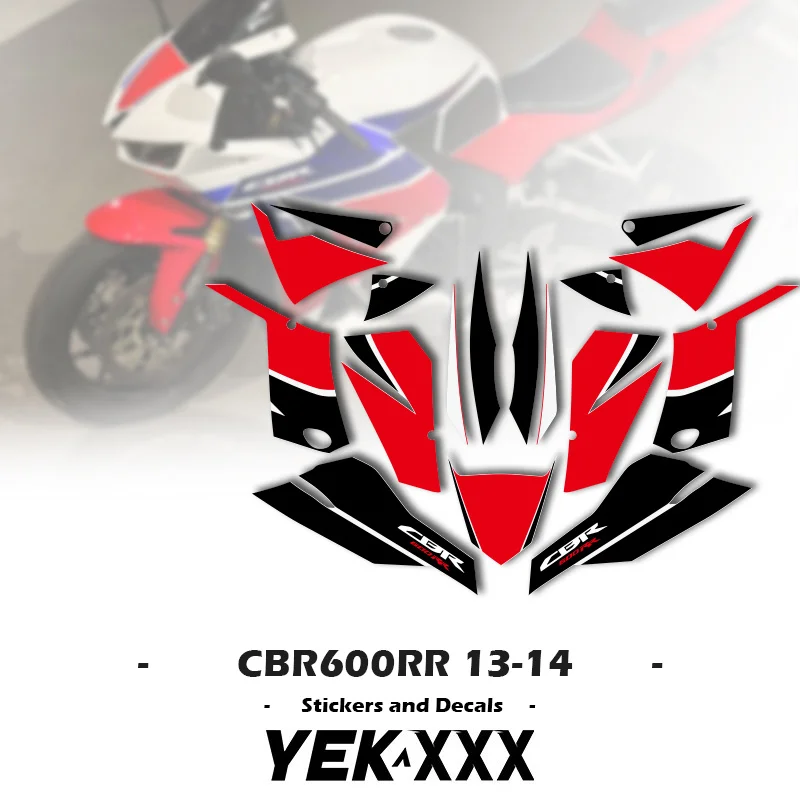 

OEM Sticker Decal Motorcycle Fairing Full Kit Protector Stickers For Honda CBR 600RR CBR600RR F5 2013 2014 F5