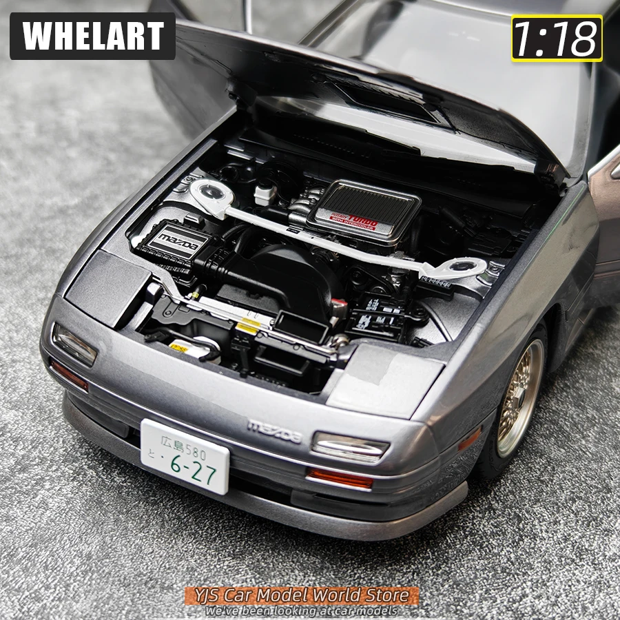 Savana RX-7 FC3S 1/18ミニカー WHEELART 送料無料◇WHELART 頭文字D 1/18 Mazda Savanna RX-7 FC3S Infini (RHD