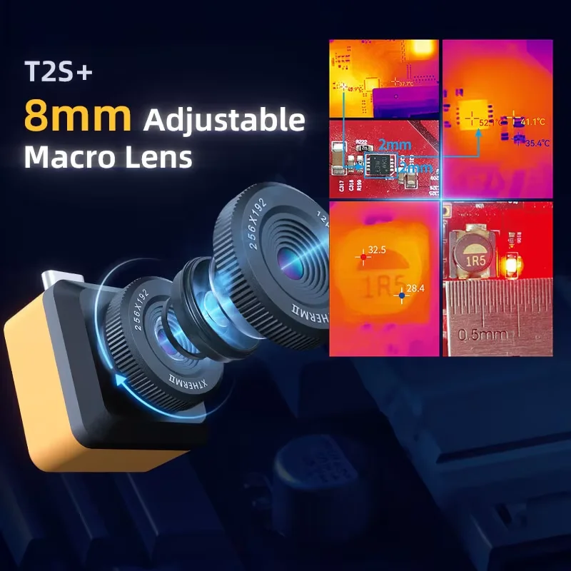 InfiRay Infrarot für Smartphone T2S Plus PCB Circuit Floor Heat Detection Vision Nocturne