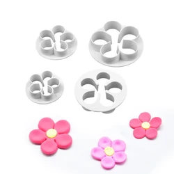 Rose Peony Cherry Blossom Petals Cutter Gum Paste Flowers Cake Decorating Cutter Fondant Mold Sugar Tools