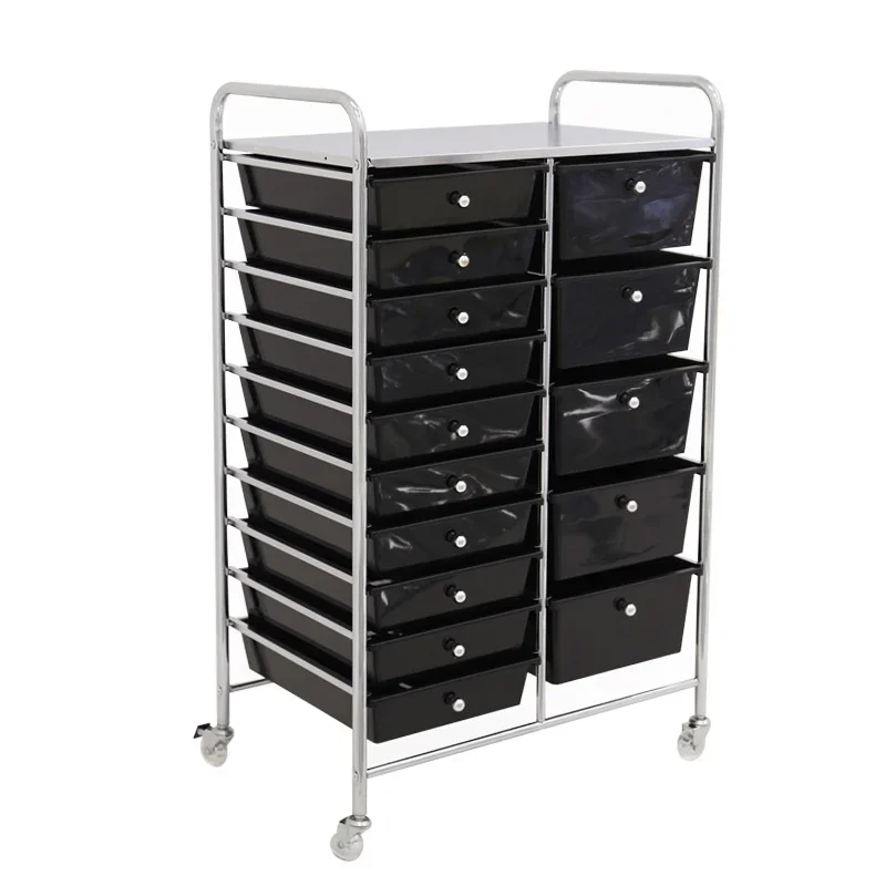 Ins Home Removable Storage Drawer Multilayer Seam Sundries Snacks Storage Rack Multifunctional Hairdresser Cart With Wheels