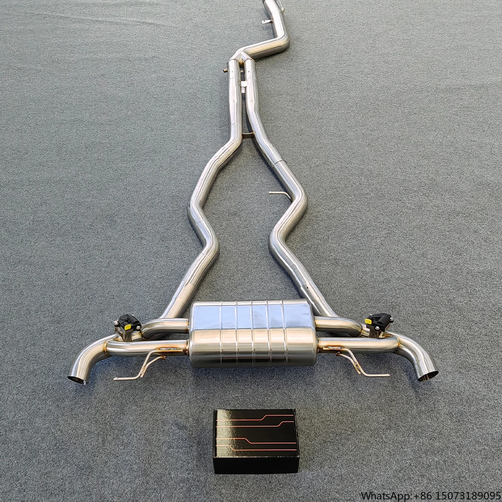 

Car Valvetronic Exhaust for M240i G42 B58 Catback Valved Muffler Exhaust Pipes Stainless Steel