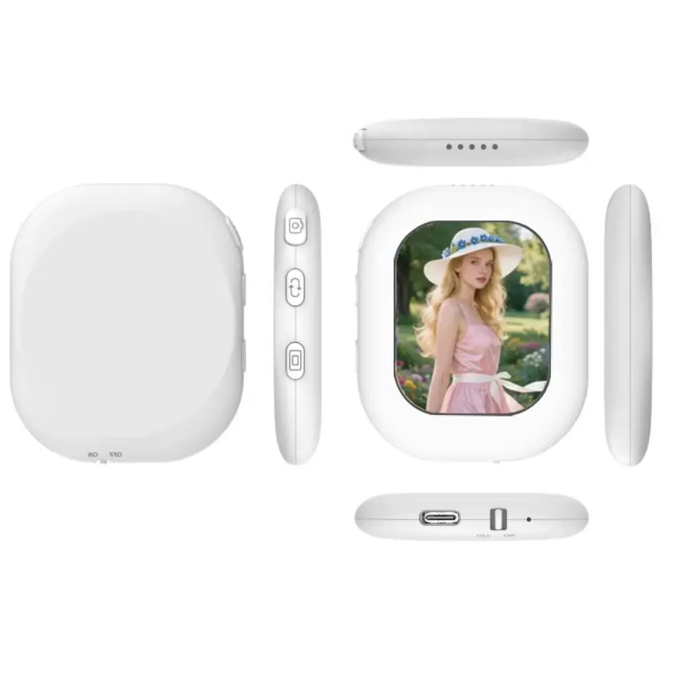 Small Selfie Monitor Screen Magnetic Camera Control Screen Vlog Remote module Kit Device For  iPhone 17 16 15 14 13 Pro Tool