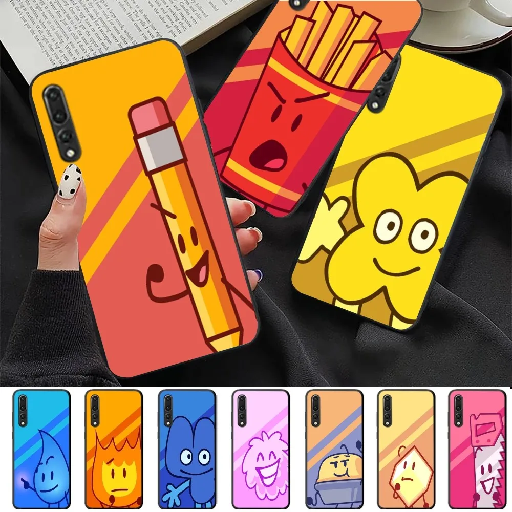 Bfdi Battle For Dream Island Phone Case For Huawei P 8 9 10 20 30 40 50 Pro Lite Psmart Honor 10 lite 70 Mate 20lite