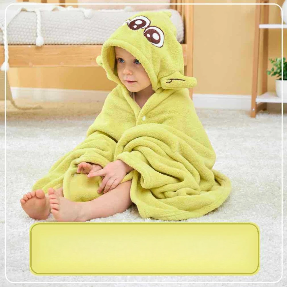 

2025 New Hot-selling Disney Strawberry Bear Coral Fleece Bath Towel Personality Hooded Cloak Bathrobe Soft and Skin-friendly