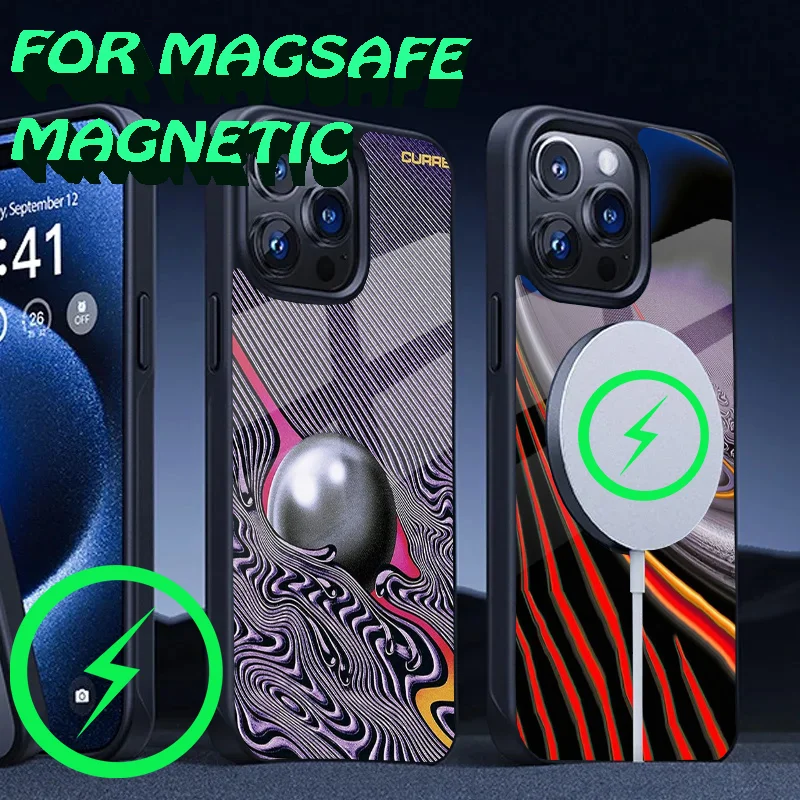 Tame Impala Psychedelic Art Phone Case For iPhone 16,15,14,13,12,11,Plus,Pro,Max Mini Magsafe Magnetic Wireless Charging