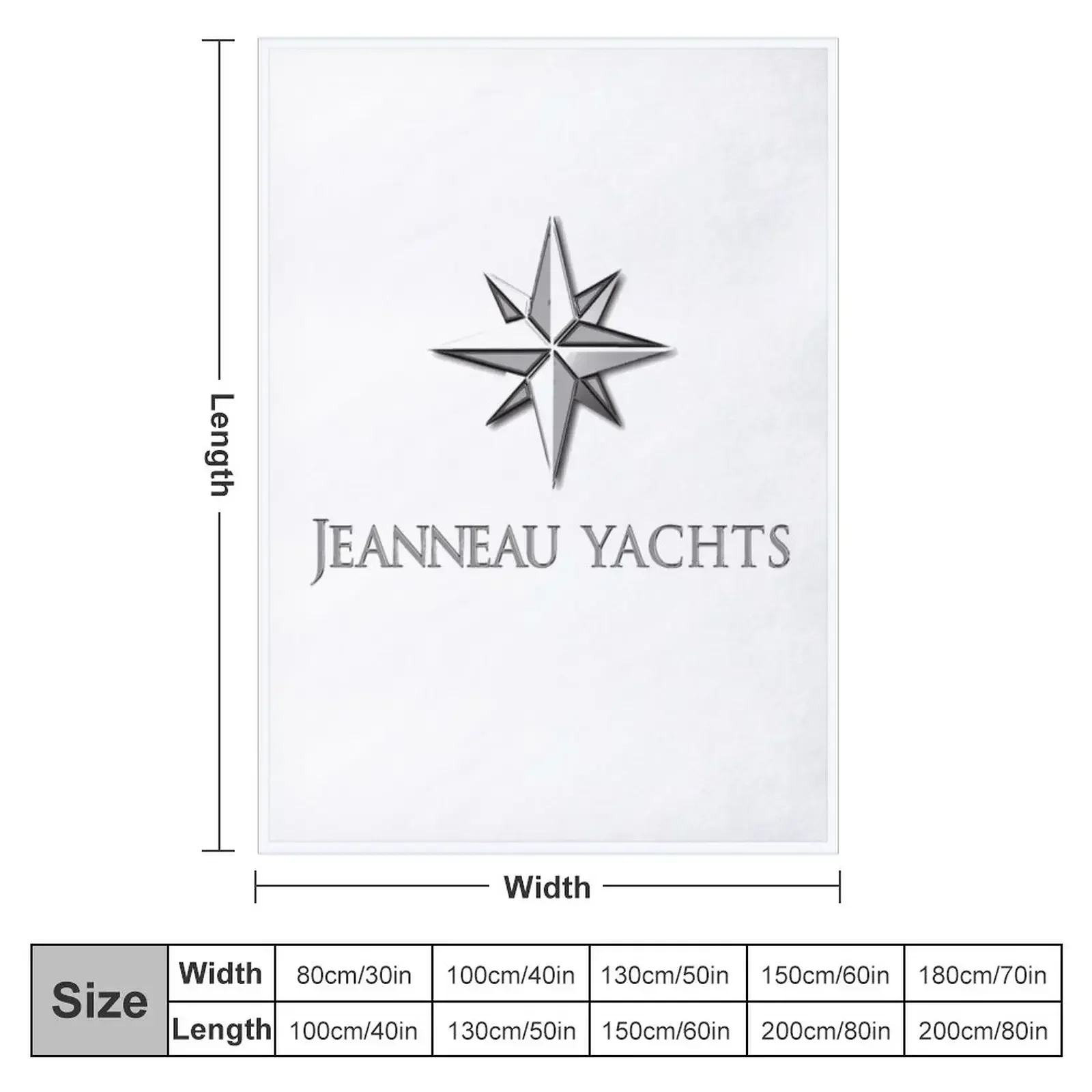 Jeanneau sailing Yacht , Jeanneau Yachts Throw Blanket for winter Flannel Fabric Softest cosplay anime Blankets