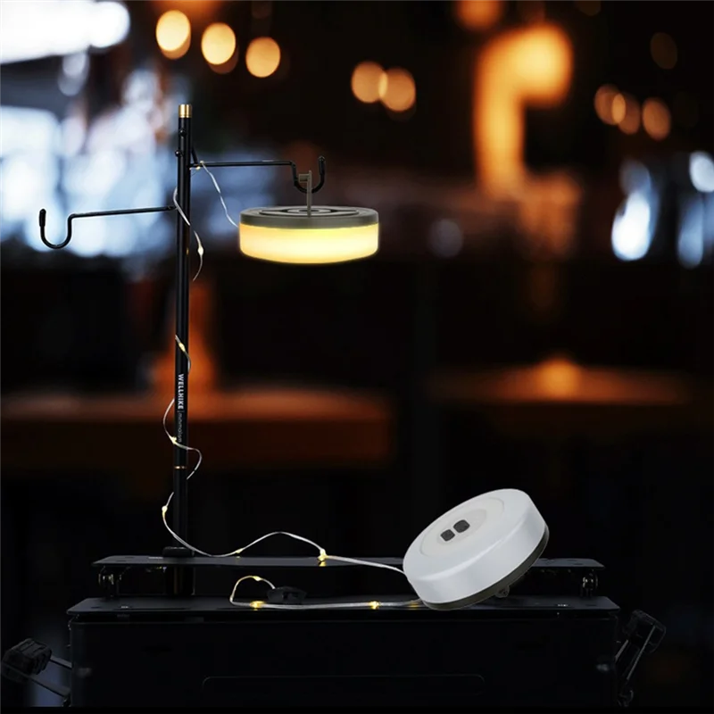 

LED Portable Camping Lamps Camping Lights String Light Tape For Parasol Tent Balcony Party Gazebo Garden