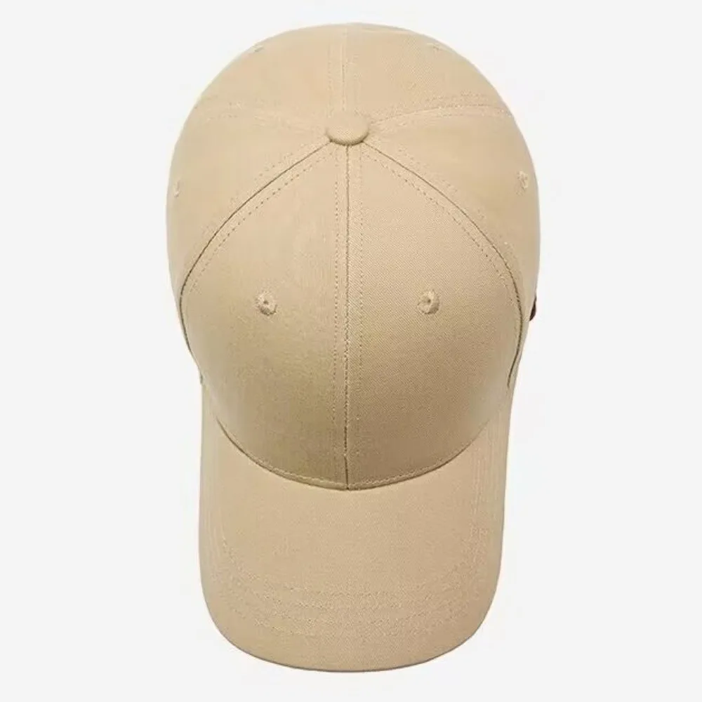 

Fashion Wide Brim Baseball Hat Casual Solid Color Duck Tongue Hat Adjustable Sun Hat Women