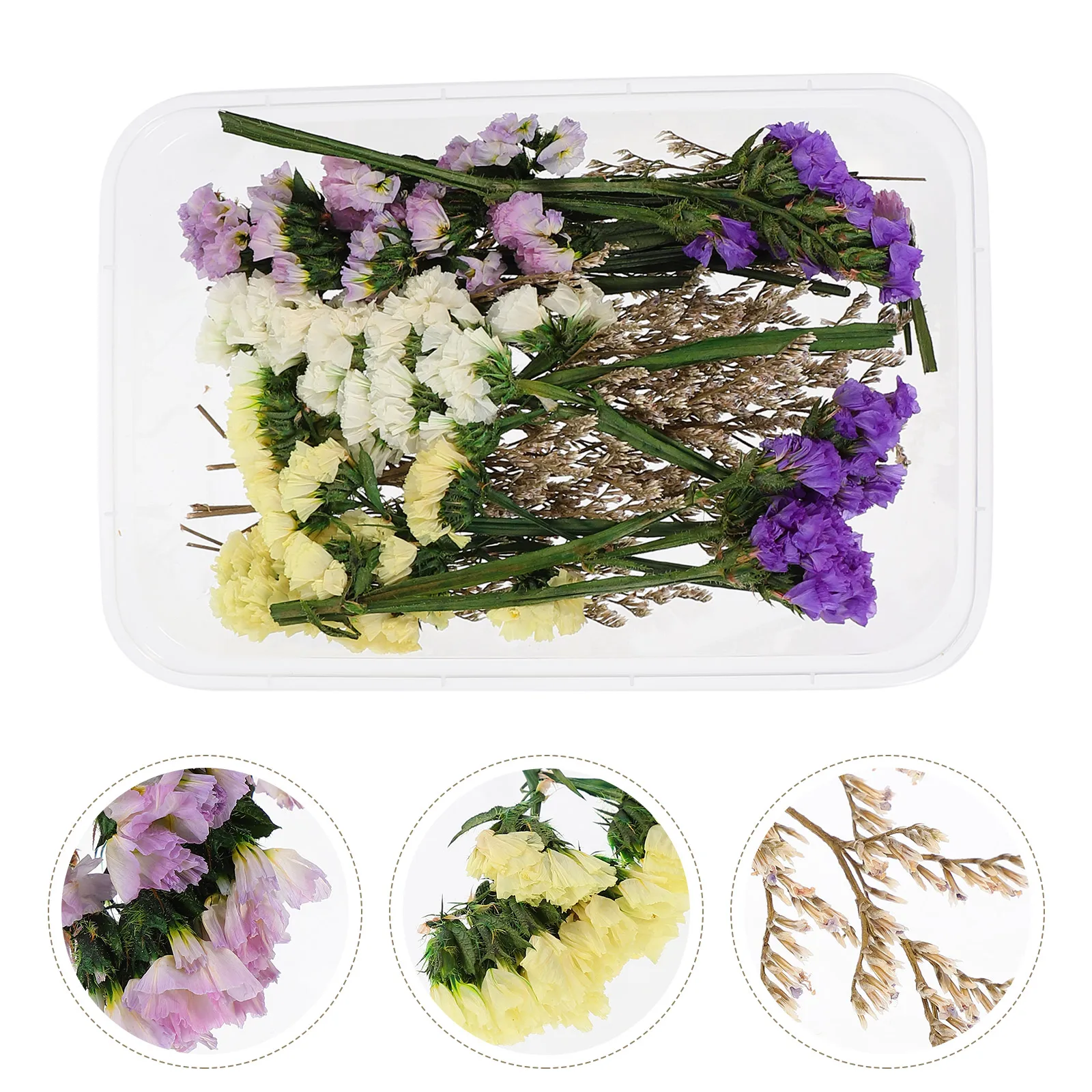 

Dried Flowers Centerpiece Floating Filler Ornament Wedding Party Long Lasting Natural Simulated Flower