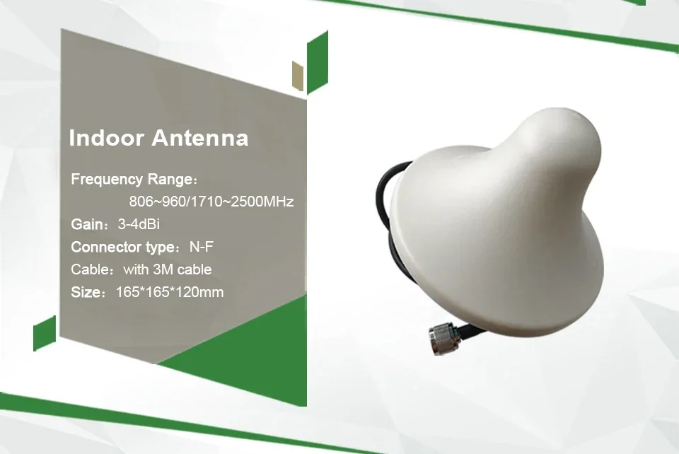 Tri-band Mobile Signal Repeater Booster 900 1800 3G 4G Mobile Network Booster Cellular Booster