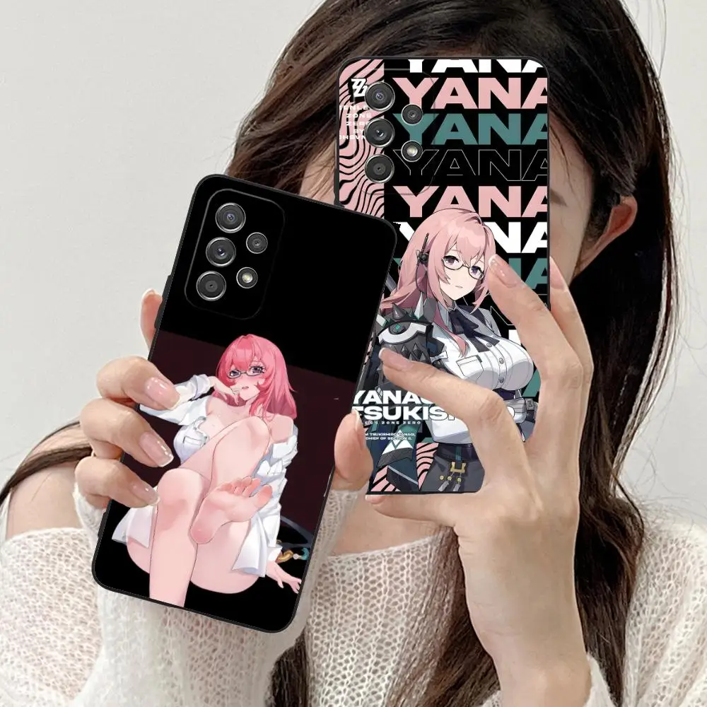 Zenless Zone Zero Yanagi حافظة هاتف لهاتف سامسونج جالاكسي M55 54 42 35 34 33 32 23 22 15 14 13 12 F55 5G غطاء ملون جميل