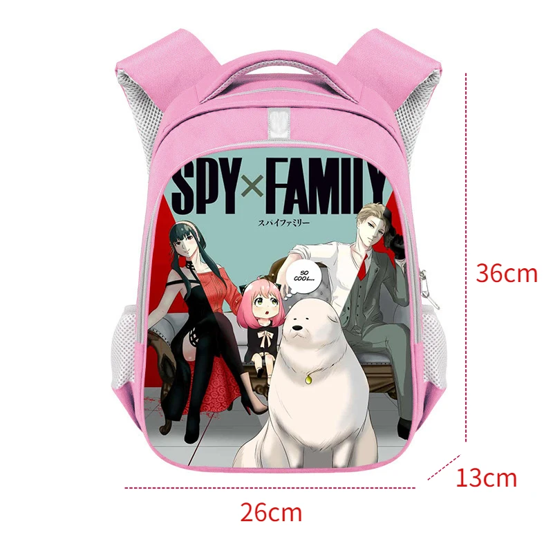 SPY × FAMILY Cosplay Kids Backpacks Anime Figure Anya Forger Twilight Yor Forger Children Fashion School Bags Student Book Bags