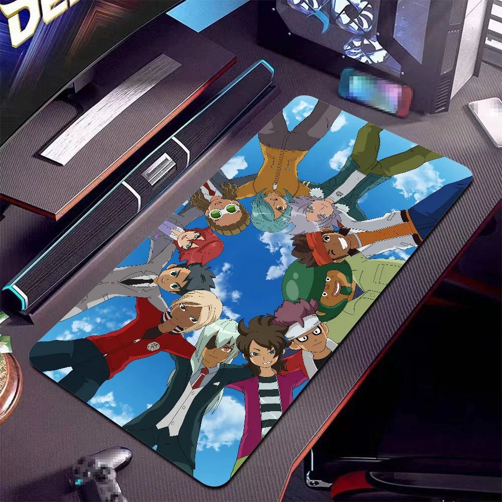 

Anime I-Inazuma ElevenS Mousepad Large Anti-Slip Mouse Pad Stitched Edges Mat Durable Desk Laptop Gaming​ Keyboard Pad XXL