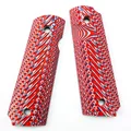 1 Pair Red-White