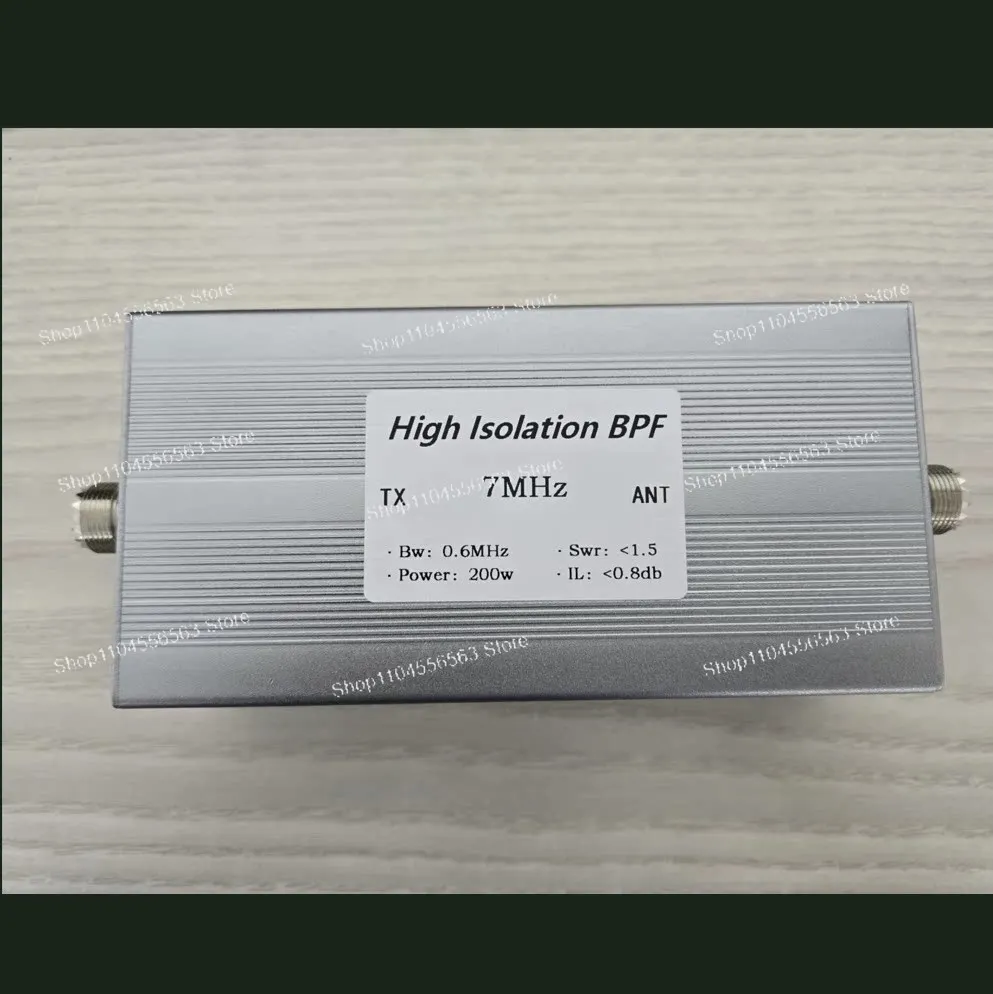 

Полосовой фильтр BPF-7M-200W-Plus 40m – узкополосный с высокой изоляцией для подавления коротковолновых помех