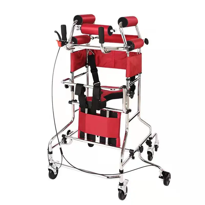 Walking Devices Assist Walker Rehabilitation Trainer Lower Limb Standing Frame For Disabled Elderly Stroke Hemiplegia Walker