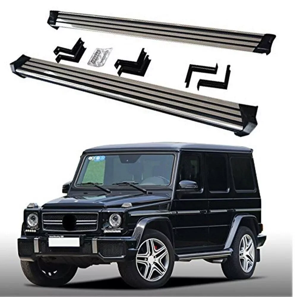 

Боковые педали для подножки Nerf Bar подходит для Benz W463 G-Class 2001-2018