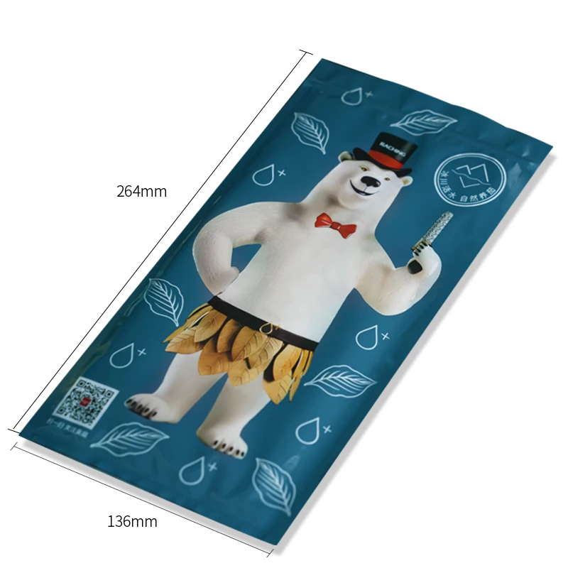 

2026 Portable Raching Blue Plastic Cigar Bear Humidified Travel Bag for Outdoor & Camping Use