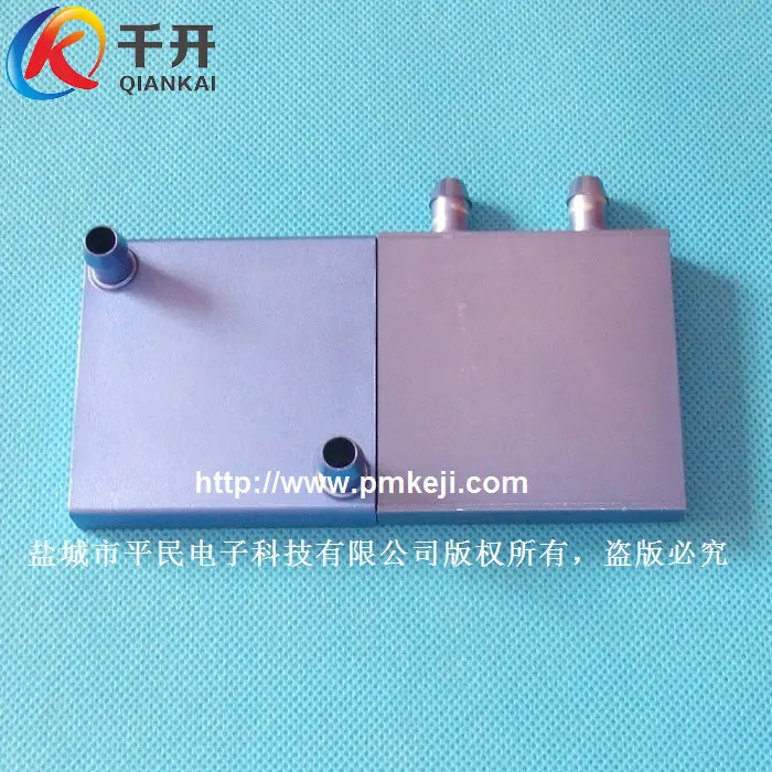 6060 Water-cooled Head Aluminum Heat Exchanger for 5050 Cooler 6060 Cooler Water-cooled Heat Dissipation Supporting