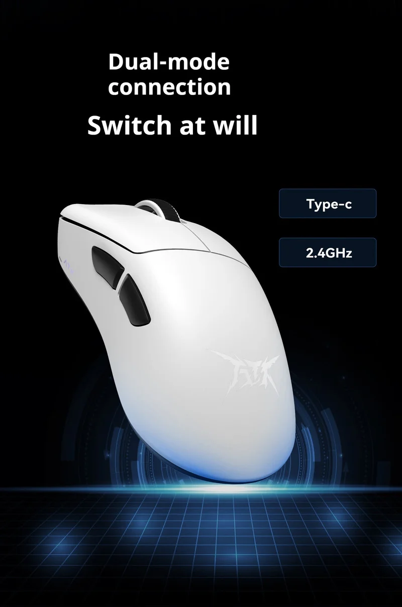 ATK Blazing Sky Z1 Pro Max Ultra Wireless Gaming Mouse PAW3950Ultra 8K Custom Light Weight Mouse E-Sports Gamer Low Latency Mice