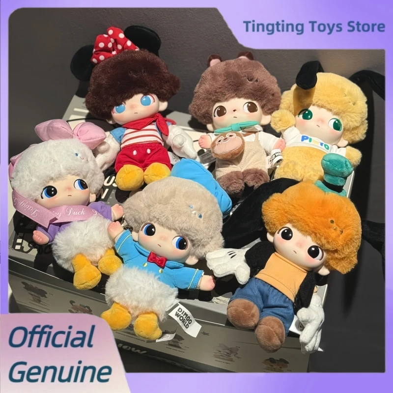 

Genuine Dimoo World × Disney Series Vinyl Plush Keychain Blind Box Cute Cartoon Doll Bag Pendant Mystery Box Toy Girl Gift