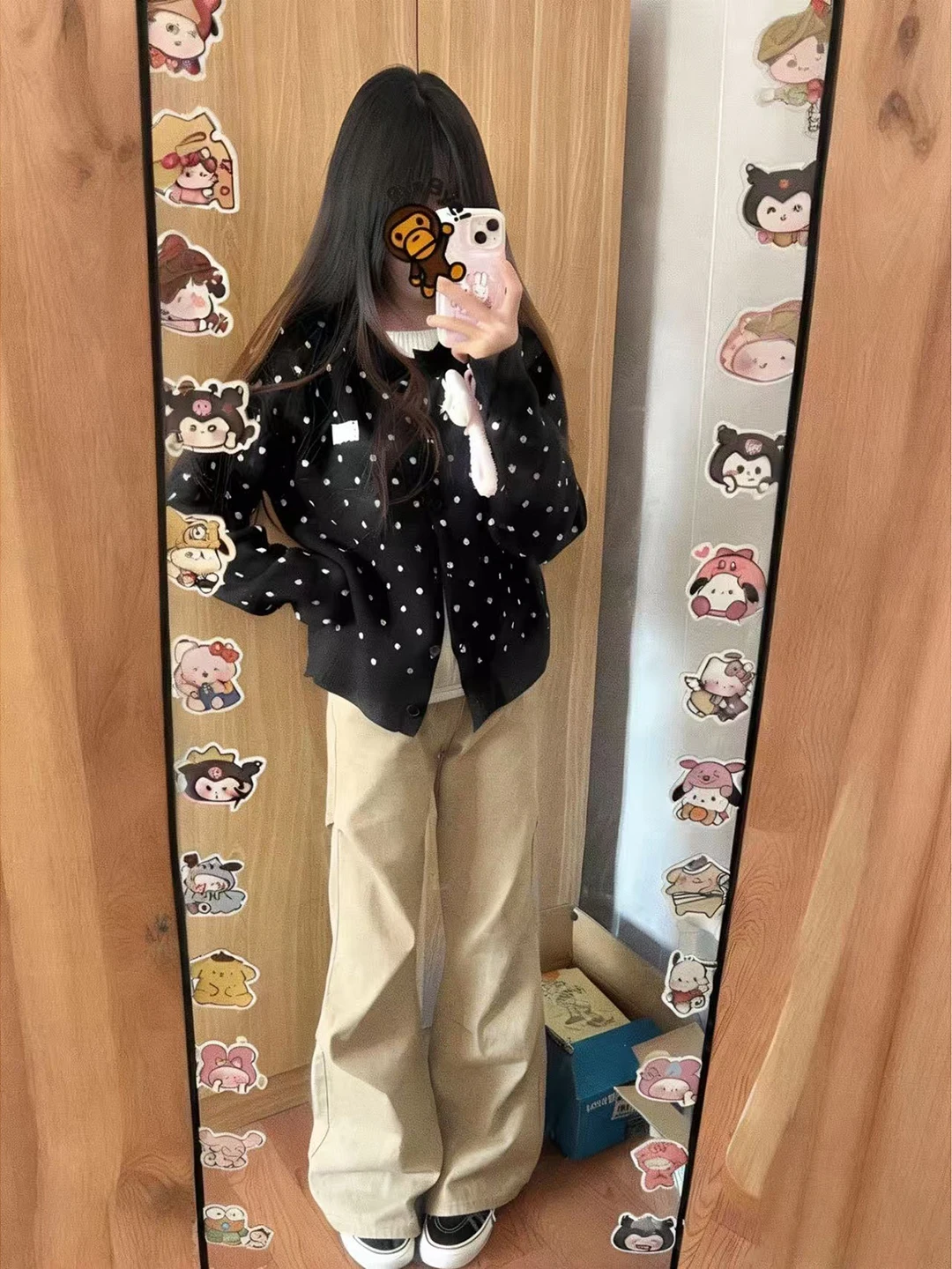 

Khaki Casual Pleated Men's Pants Fce Lined Bootcut Trousers Cleanfit Sle Winter Warm Straight Leg Trousers