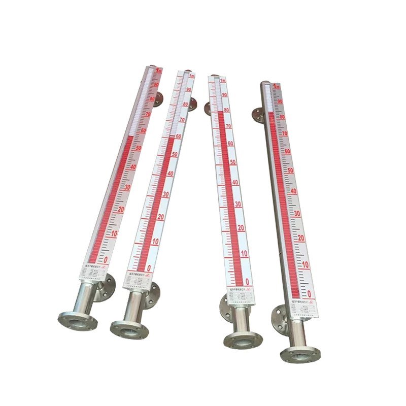 

Magnetic Flap Level Gauge, Industrial Stainless Steel Digital Water Level Gauge, Storage tank Magnetic 4-20Ma Level Gauge