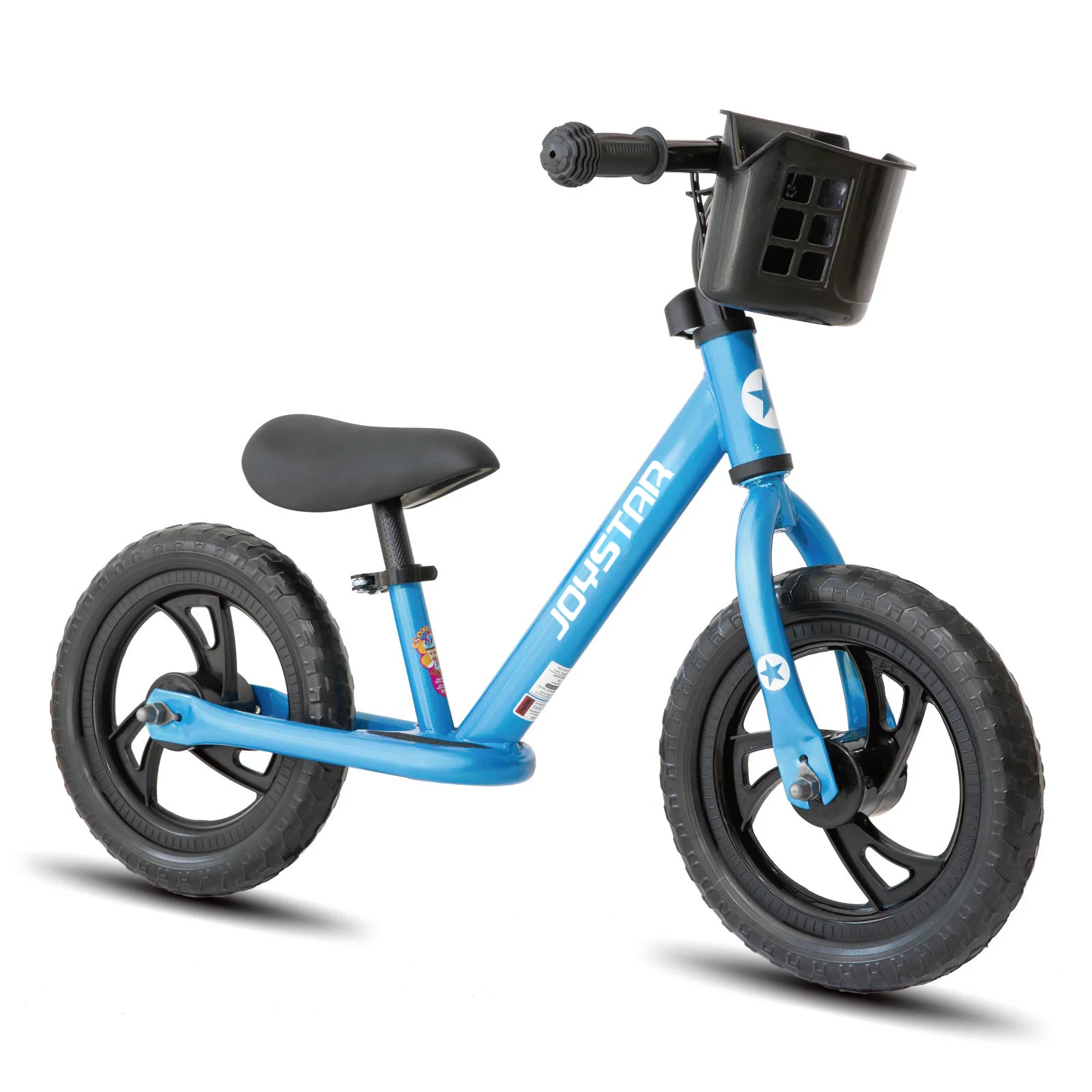 JOYSTAR 12/14 Inch Kids Balance Bike for 18months-5 Years, Lightweight Toddler Balance Bikes with Footrest and Handlebar, Blue